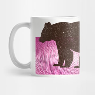 Bear on background Mug